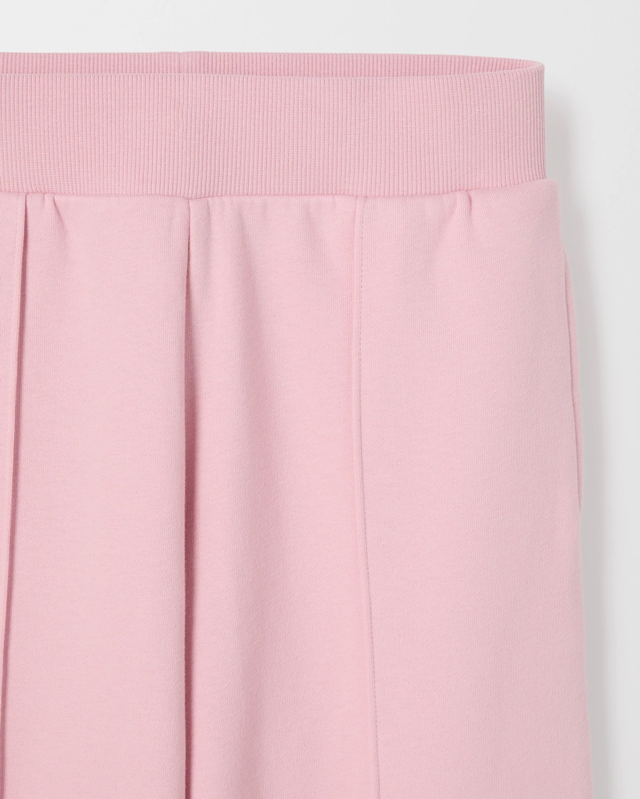 Australian Cotton Blend Core Wide Leg Trackpants - Pink 2 of 2