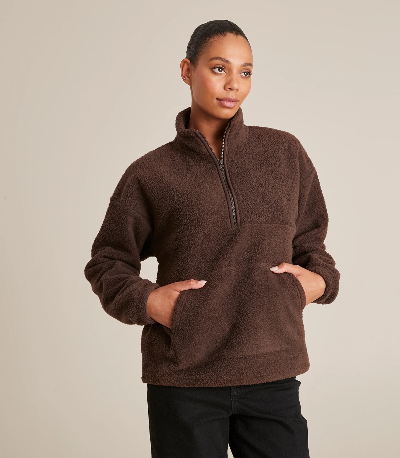 Active 1/4 Zip Polar Fleece Jumper | Target Australia