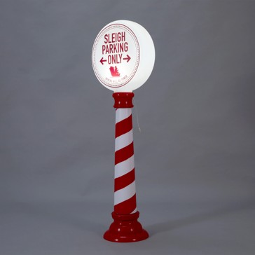 Battery Operated LED Light Up Sleigh Parking Sign - Anko