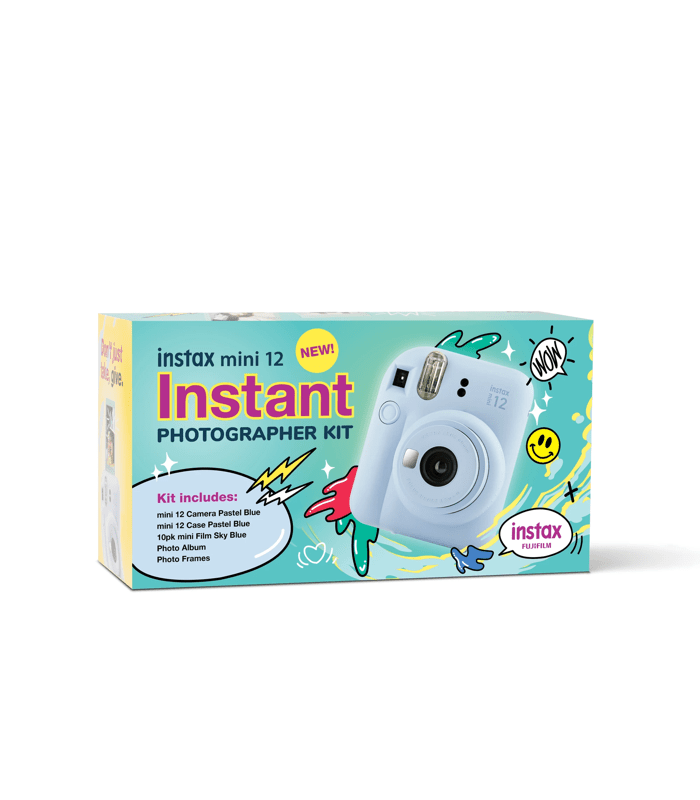 Buy FUJIFILM Instax Mini 12 Instant Camera (Pastel Blue) Online