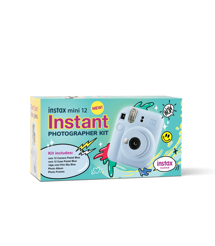 Buy FUJIFILM Instax Mini 12 Instant Camera (Pastel Blue) Online