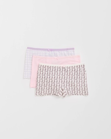 Maxx Bamboo 3 Pack Older Girls Shorties