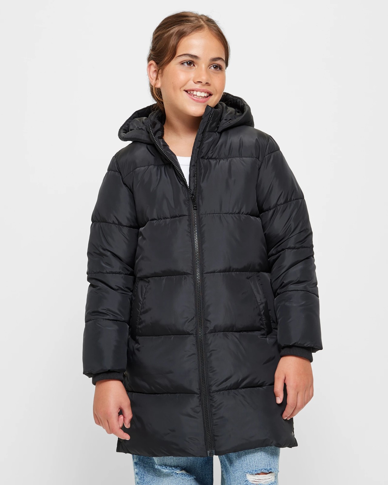 Longline puffer cheap jacket australia