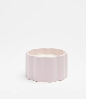 Scalloped Candle
