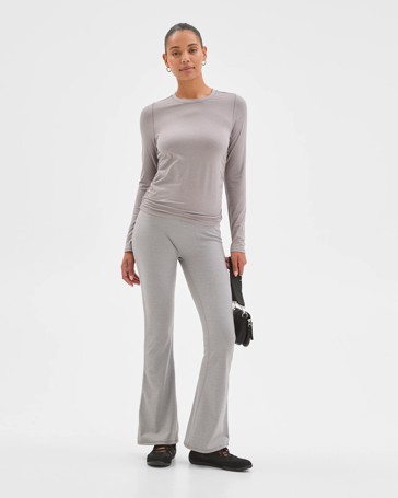 Active Studio Luxe Long Sleeve Ruched Top