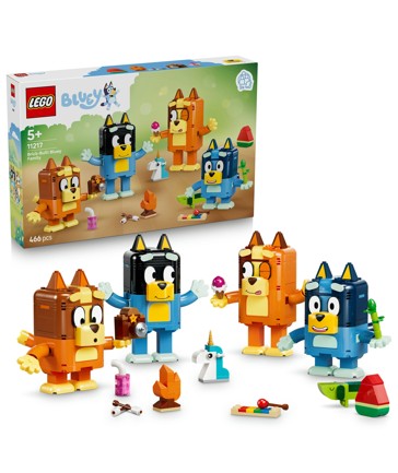 LEGO® Bluey Brick-Built Bluey Family 11217