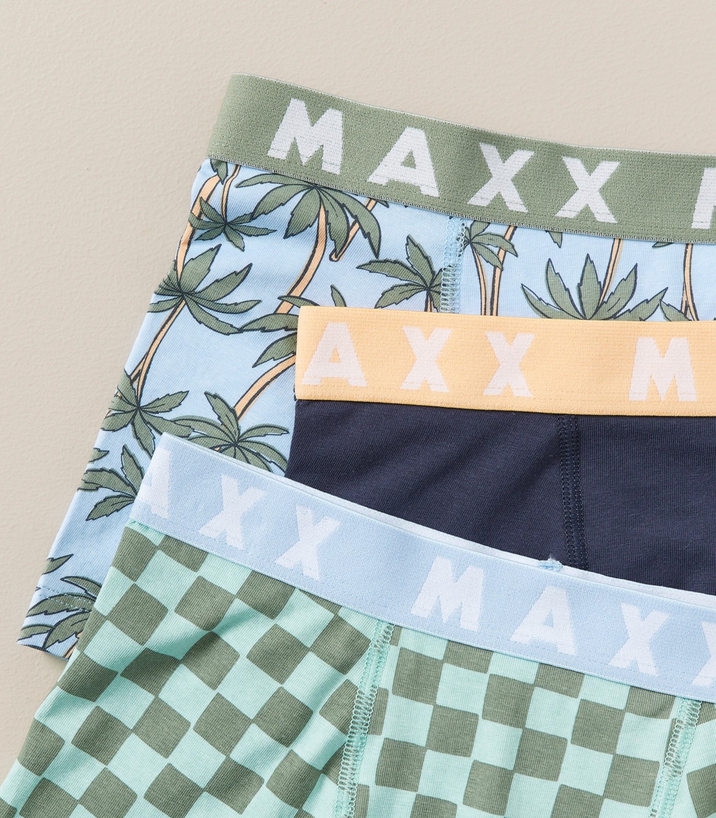 3 Pack Maxx Print Trunks