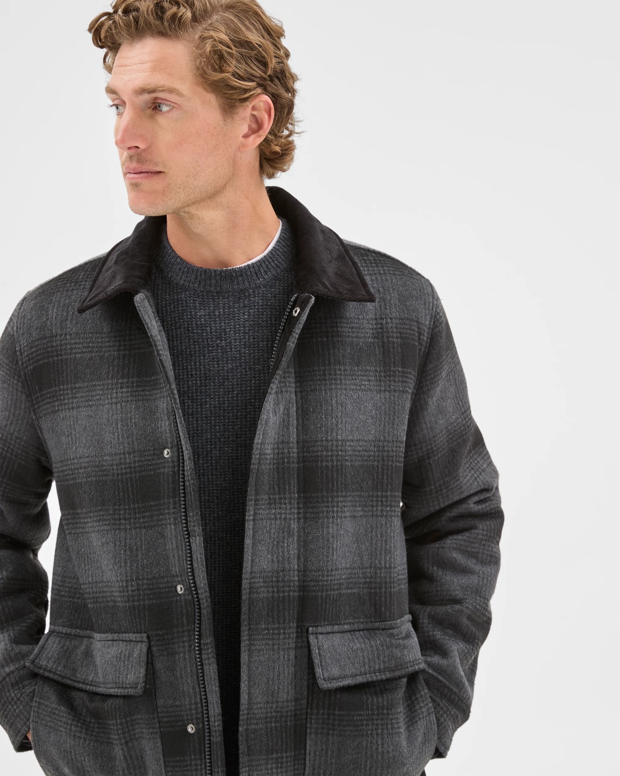 Long Sleeve Bushmans Jacket - Black 3 of 5