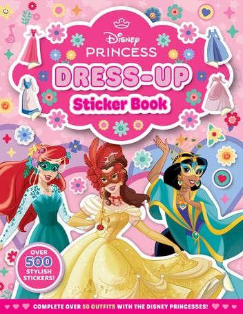 Disney Princess Dress-Up Sticker Book