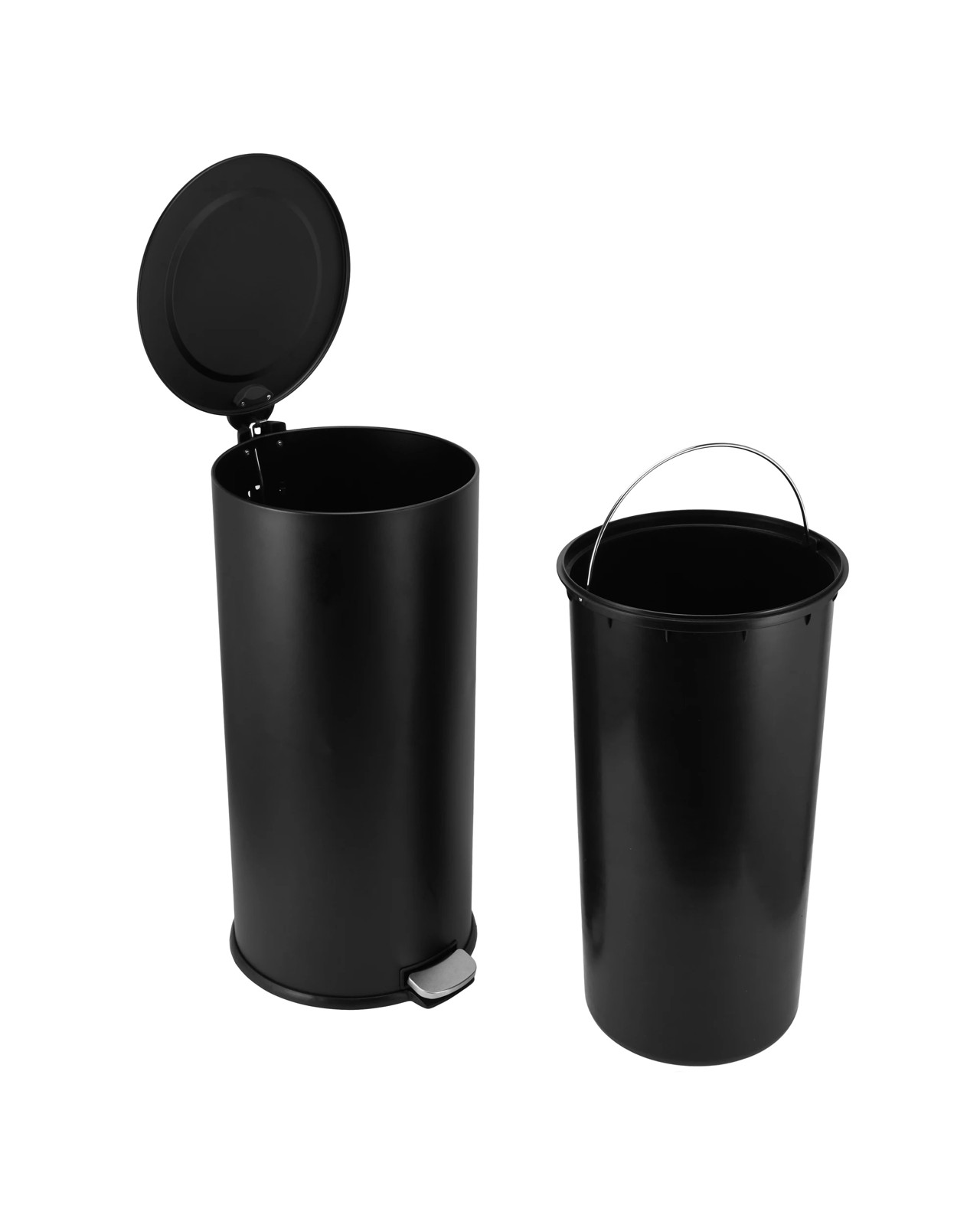 Anko 28L Pedal Bin - Black 3 of 5