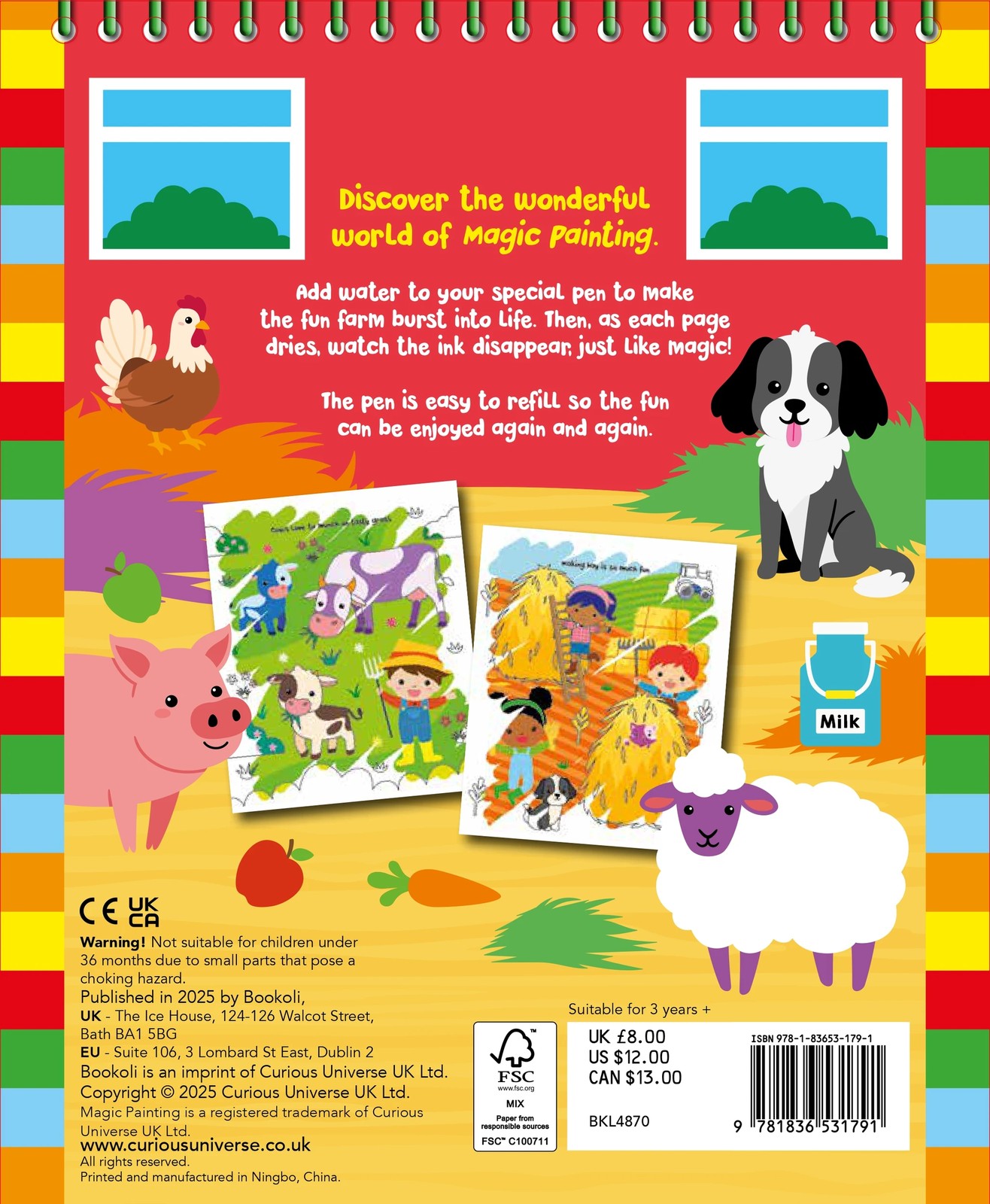Mess Free Magic Painting: Farm - Book 2 of 4