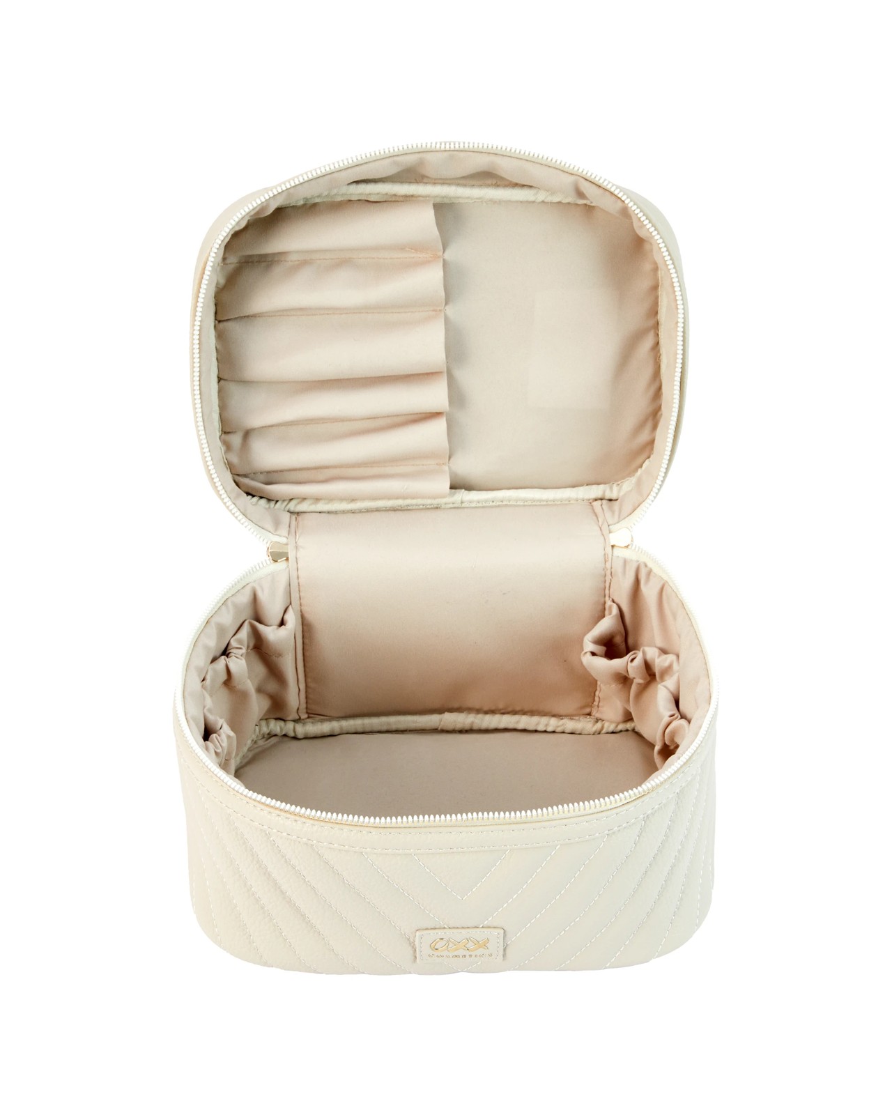 OXX Cosmetics Makeup Bag - Beige 3 of 6