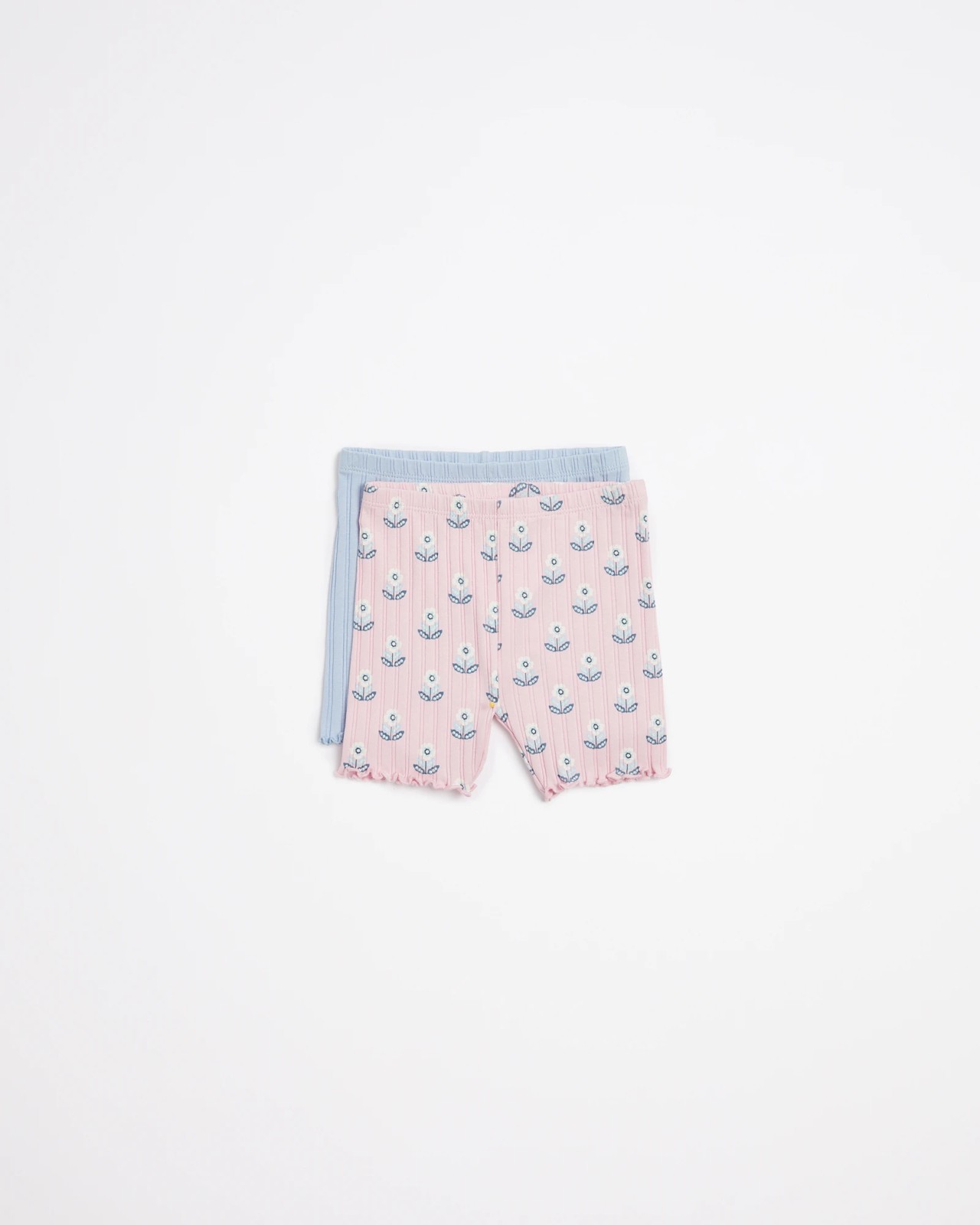 Baby Organic Cotton Bike Shorts 2 Pack