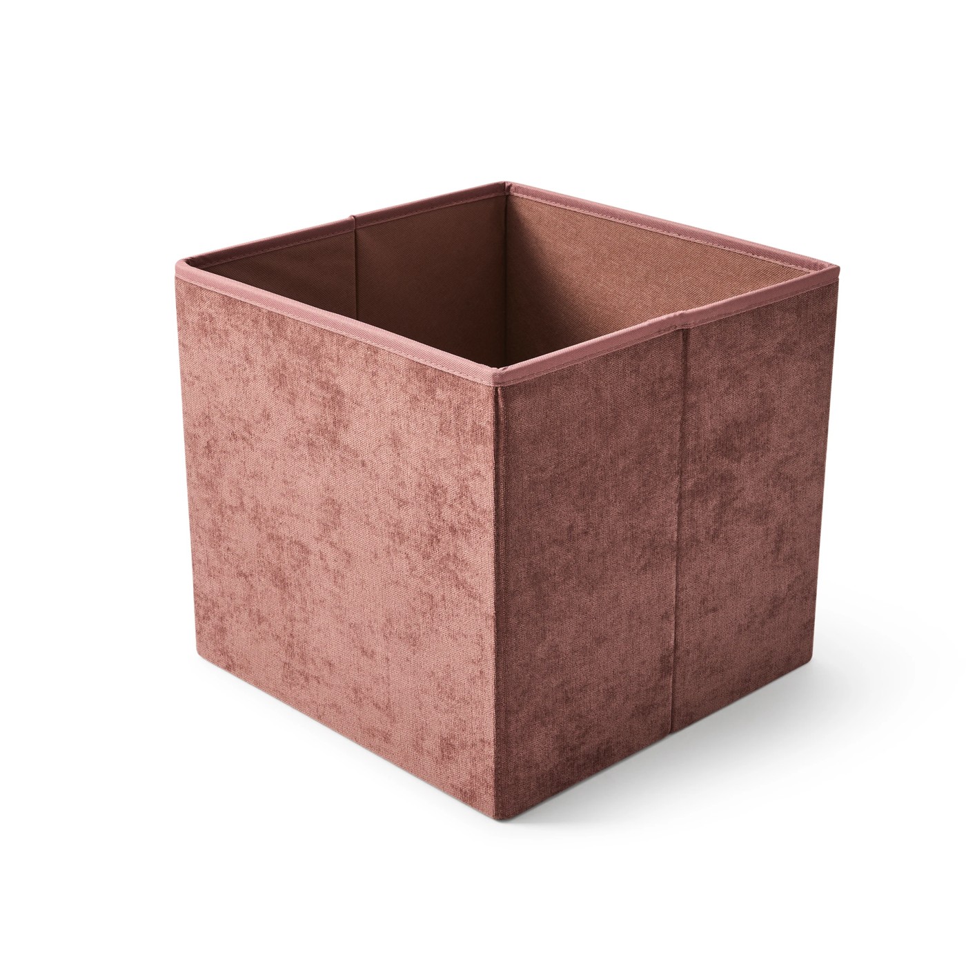 Anko Square Storage Ottoman - Burgundy 4 of 5