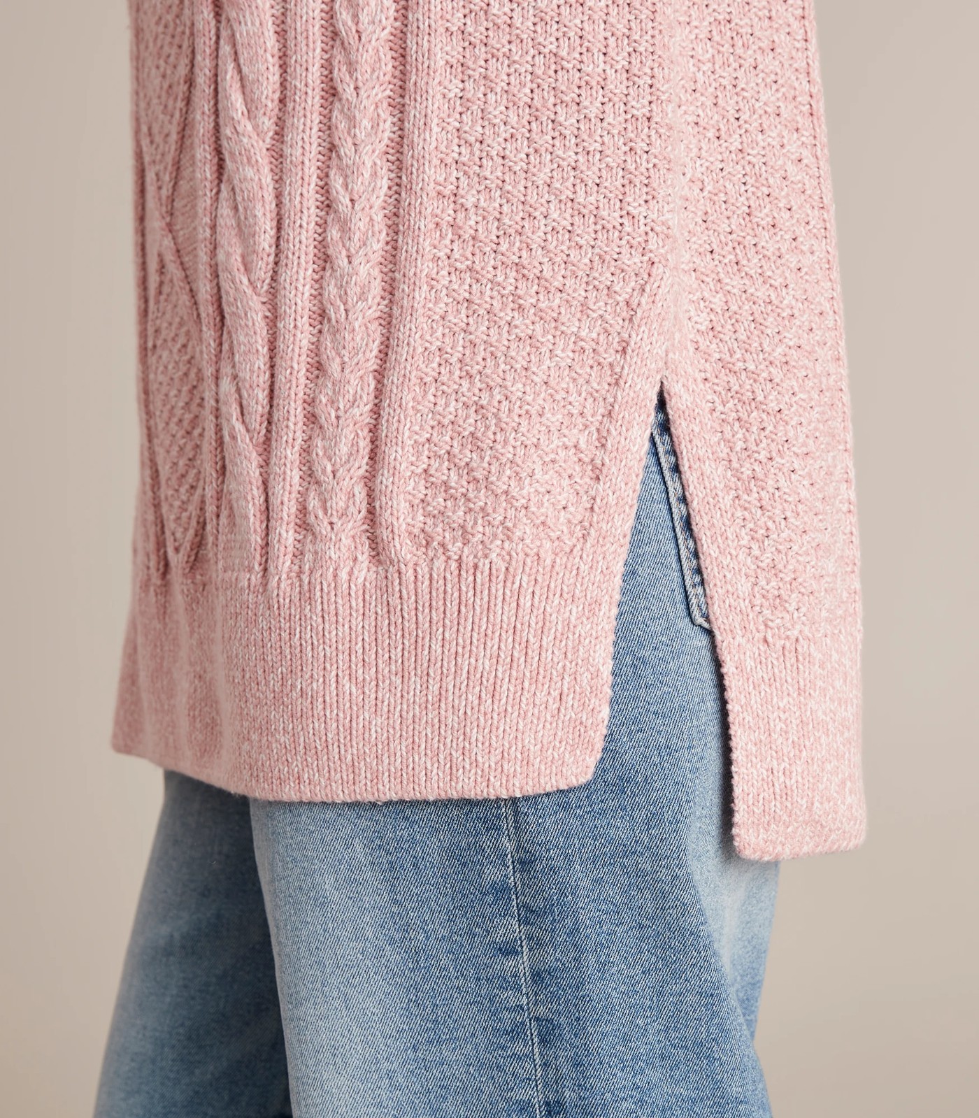 Australian Cotton Crew Neck Cable Knit Jumper Target Australia