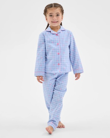Australian Cotton Younger Girls Flannel Pyjama Set