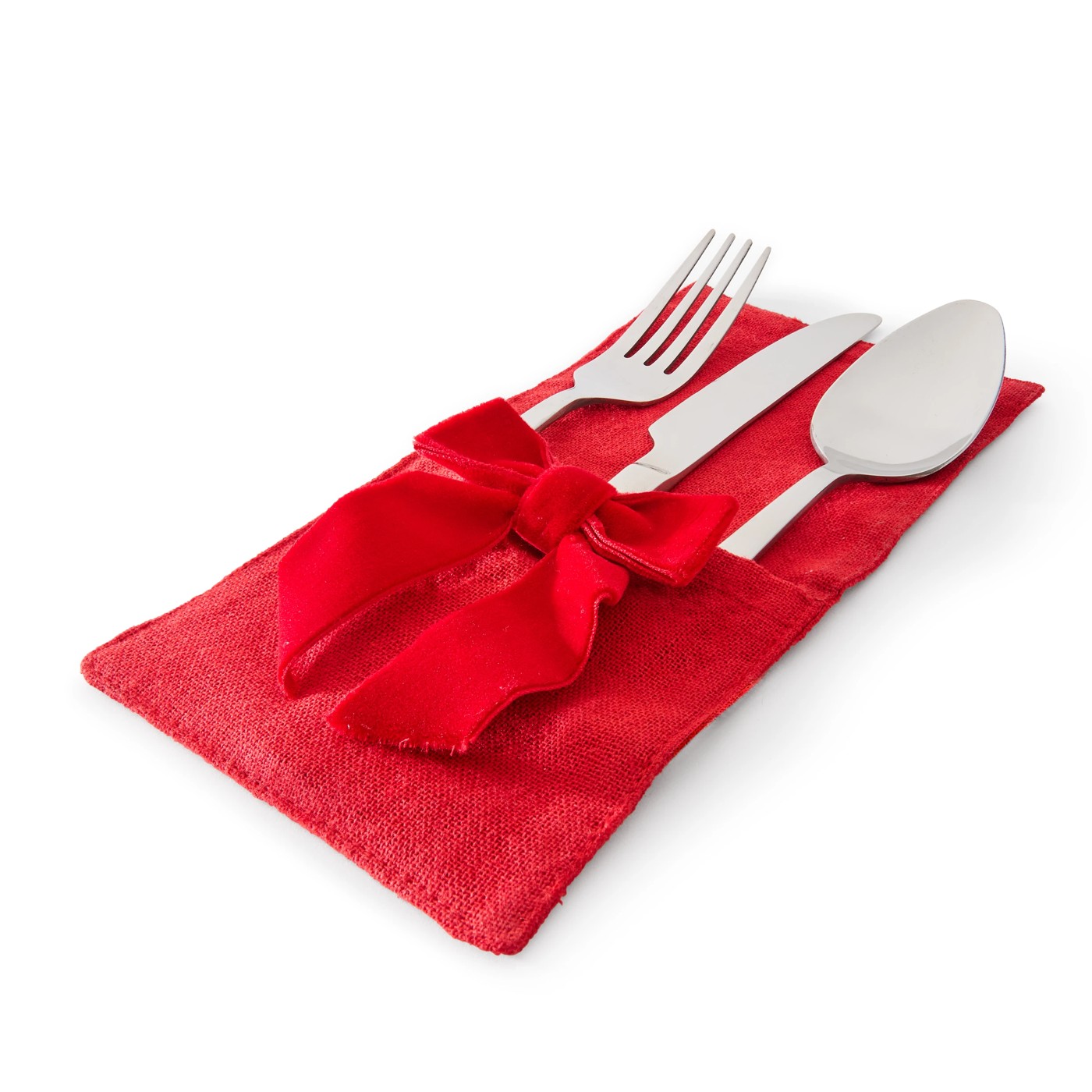 Anko 4 Red Cutlery Holders 2 of 6