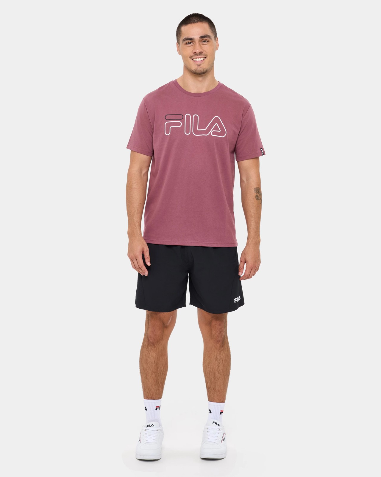 Fila Core Logo T-Shirt - Rose Brown 2 of 6