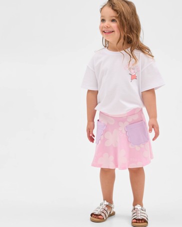 Peppa Pig Australian Cotton T-Shirt and Skirt Set