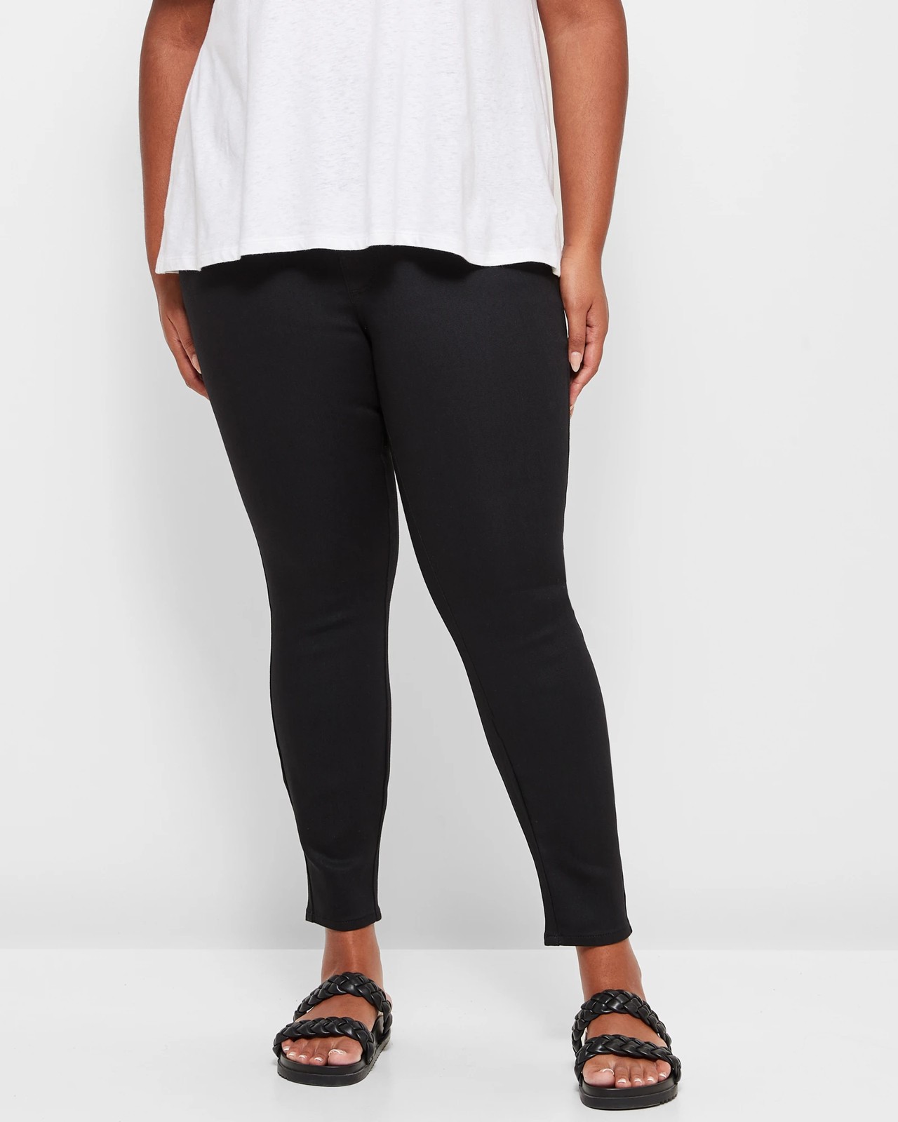 Kmart Denim Jeggings-Black Size: 20, Price History & Comparison