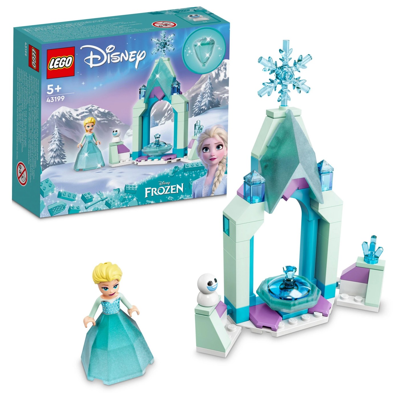 LEGO Disney Frozen Elsa s Castle Courtyard 43199 Target Australia