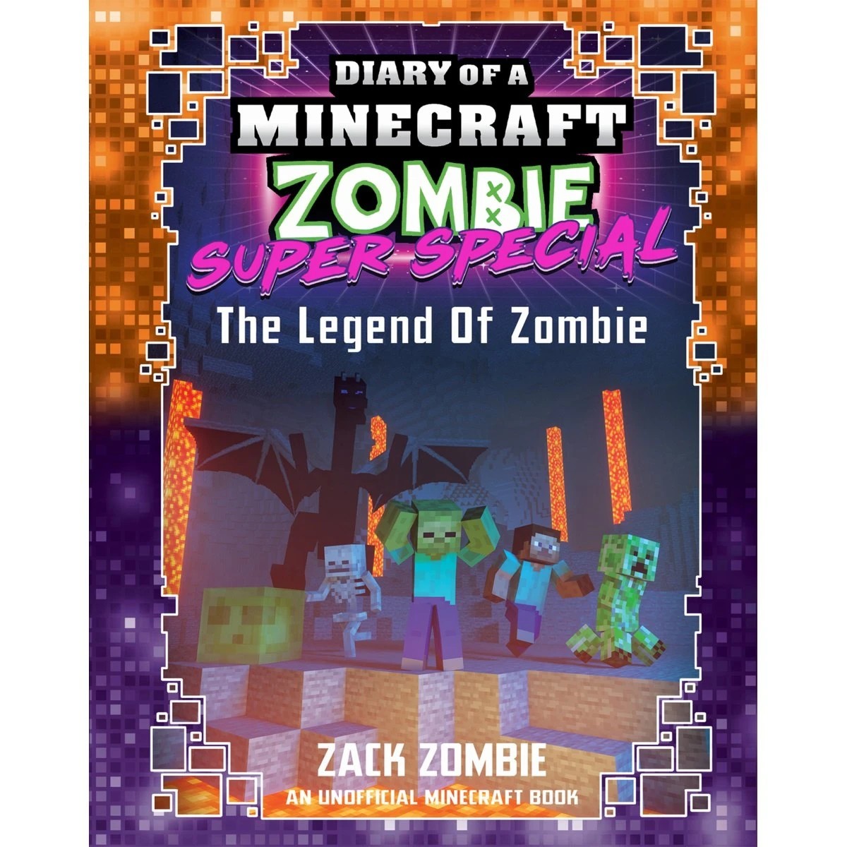 Diary Of A Minecraft Zombie Super Special #5: The Legend Of Zombie - Zack  Zombie | Target Australia