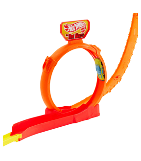 Mattel Hot Wheels Action Hot Ones Gravity Drop Track Set