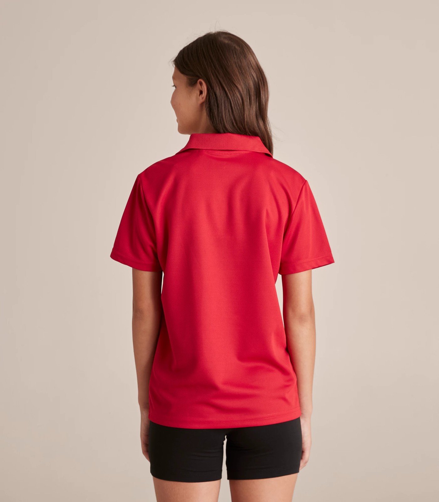 School Sports Mesh Polo T-shirt - Red | Target Australia