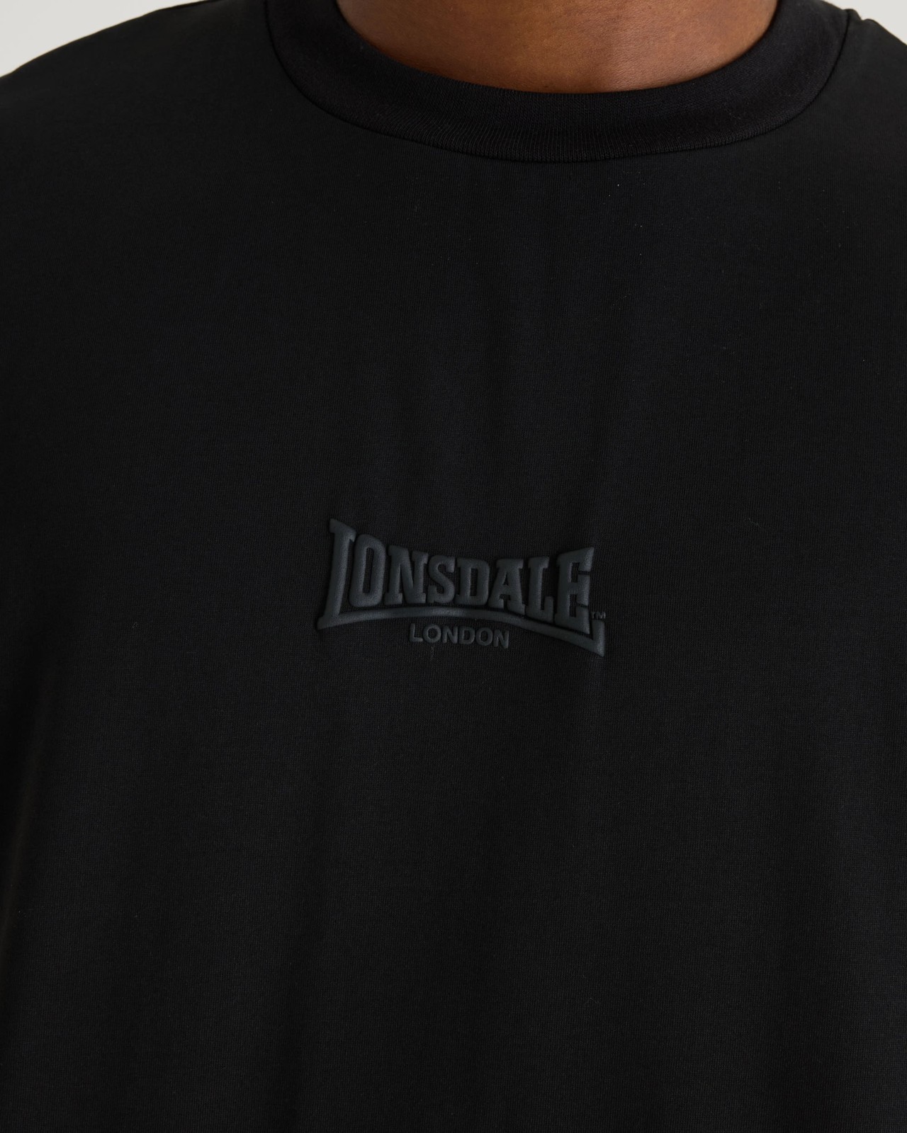 Lonsdale London Leisure T-Shirt - Black 3 of 4