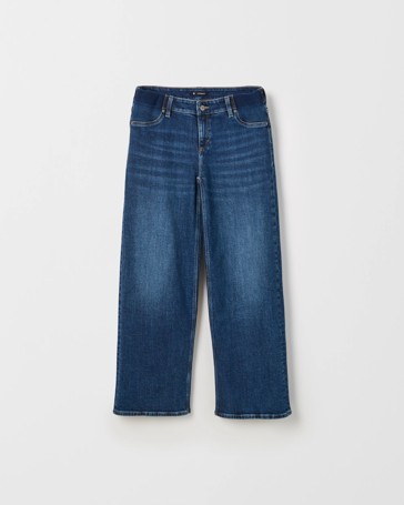 Maternity Under The Belly Denim Wide Leg Jeans
