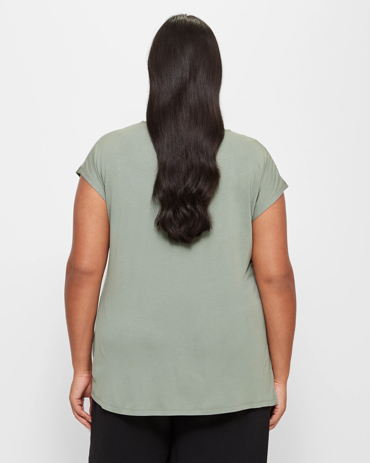 Plus Size V-Neck T-Shirt 4 of 5