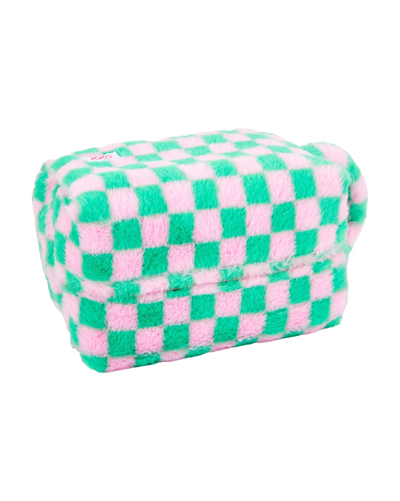 OXX Cosmetics Makeup Bag - Green and Pink 3 of 4