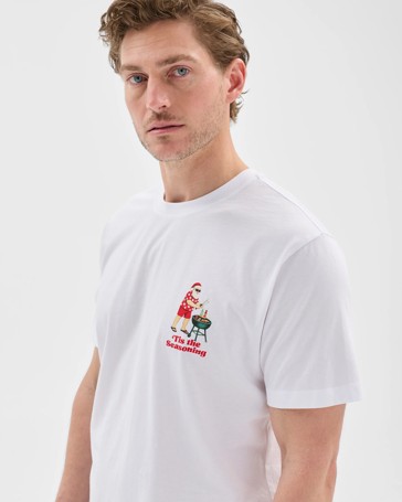 Australian Cotton Print Christmas T-Shirt
