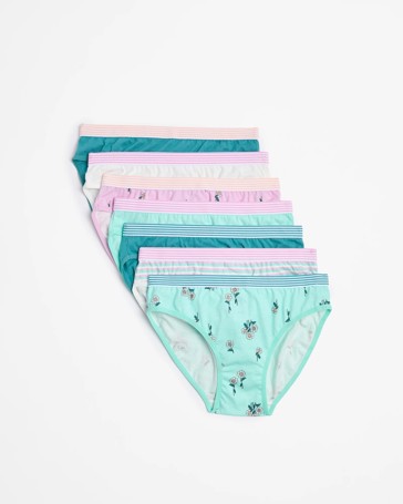 Girls Underwear Briefs 7 Pack - Maxx
