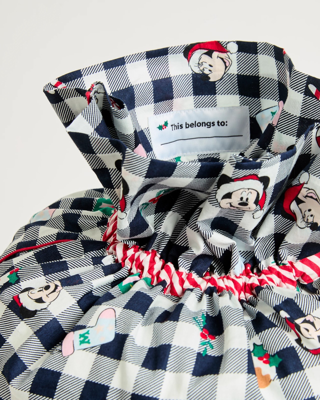 Disney Minnie & Mickey Family Matching Christmas Santa Sack 3 of 3
