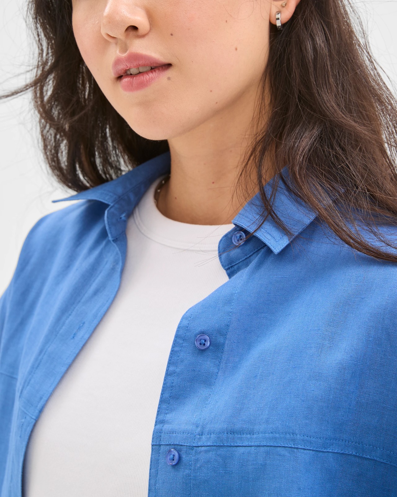 European Linen Long Sleeve Shirt 4 of 5