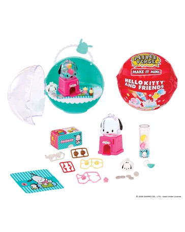 MGA's Miniverse - Make It Mini SANRIO Hello Kitty Series 4 in PDQ - Assorted