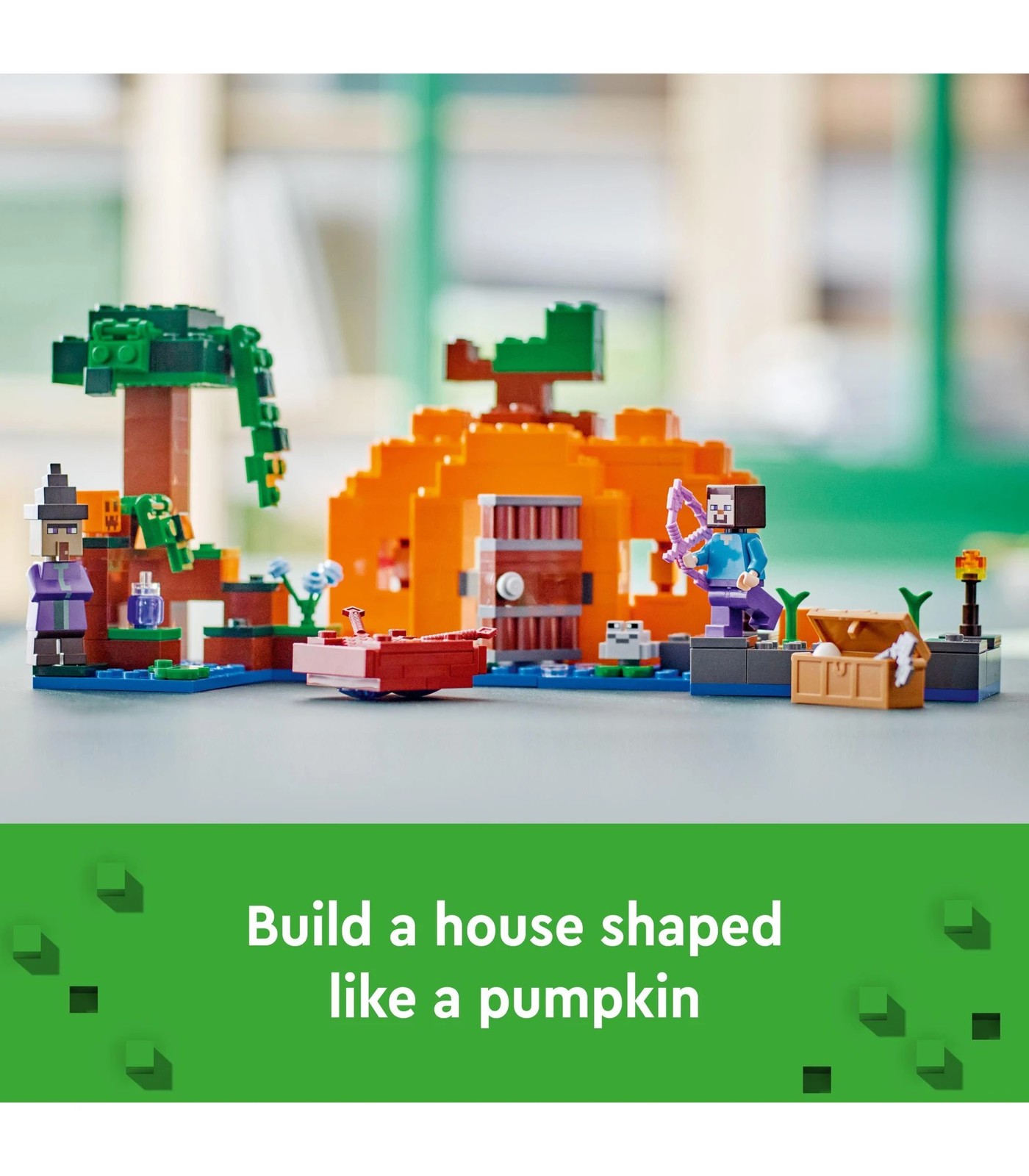 Lego minecraft online pumpkin