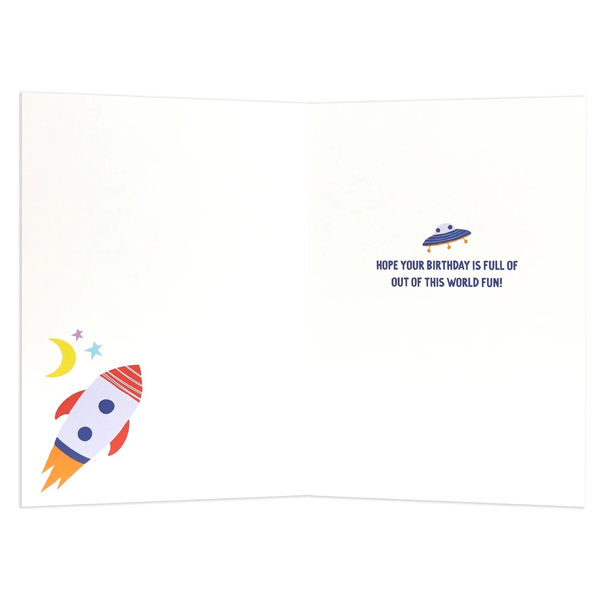 Connections from Hallmark Birthday Card - Blast Off 2 of 3