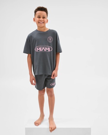Messi Australian Cotton Jersey Older Boys Oversized Pyjama Set