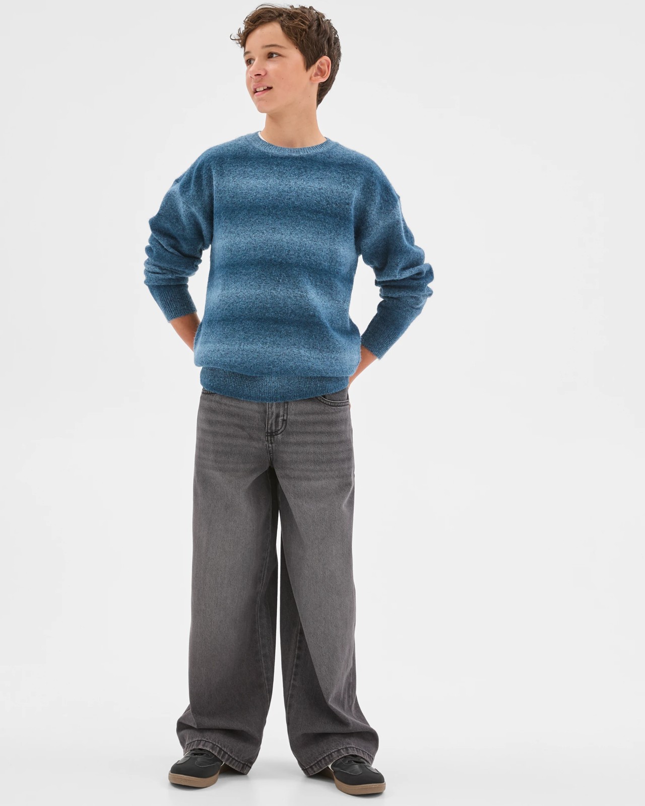 Long Sleeve Crew Neck Knit Jumper 2 of 6