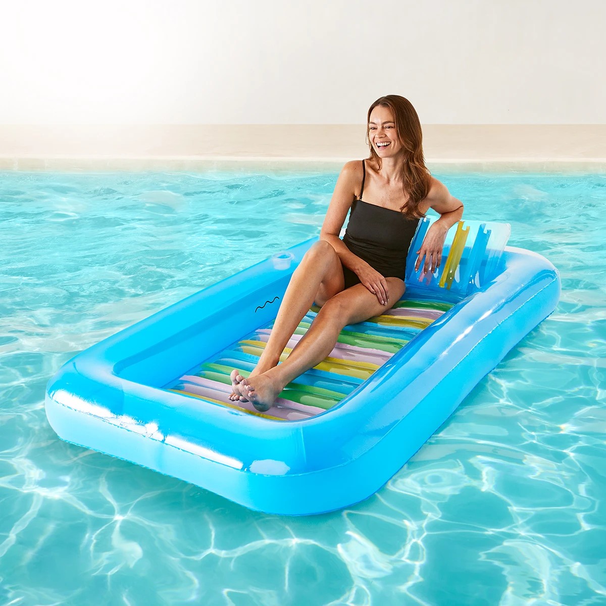 2 in 1 Inflatable Pool Lounger Anko Target Australia