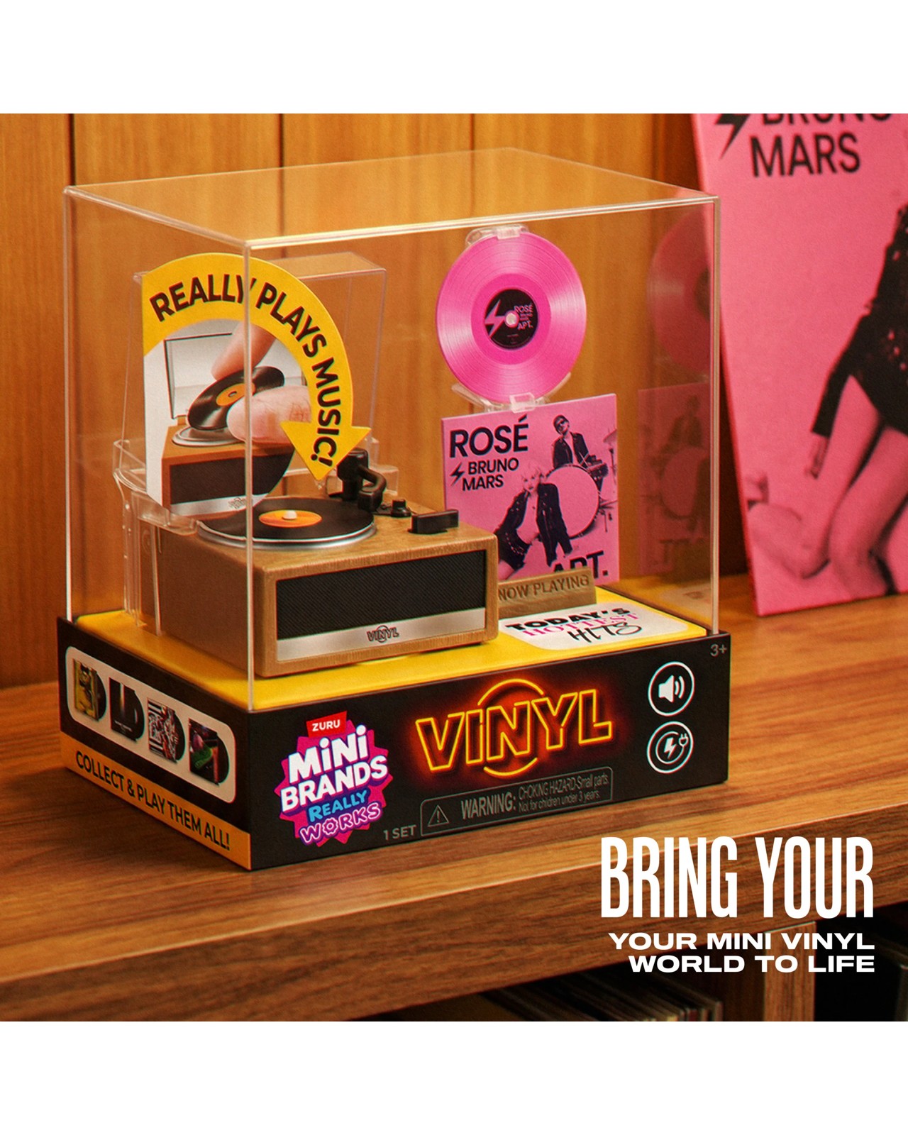 Mini Brands Really Works Vinyl Playset Series 1 By ZURU 5 of 6