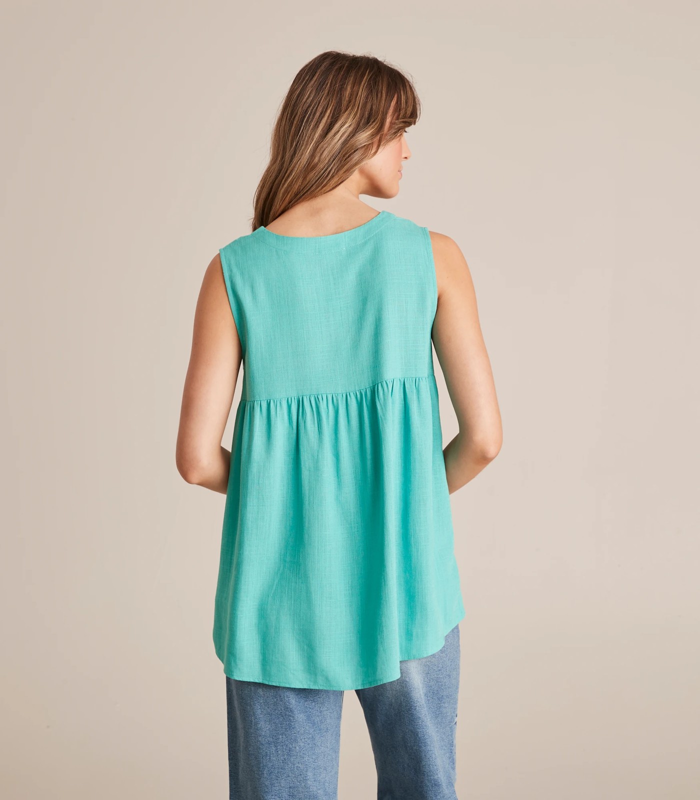 Sleeveless Peasant Blouse | Target Australia