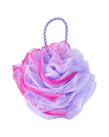 OXX Bodycare Bath Puff - Lilac and Pink