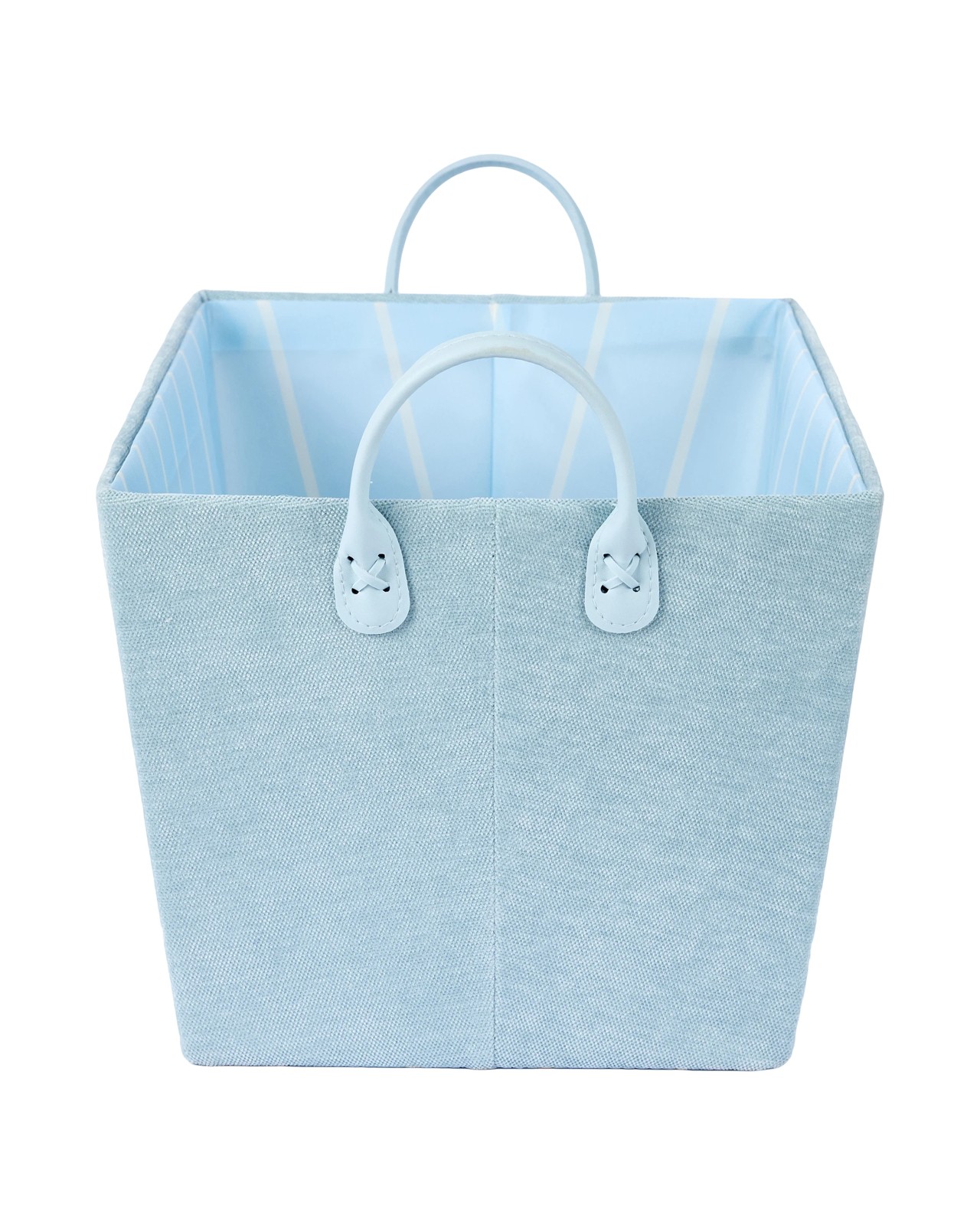 Anko Tapered Chenille Basket - Blue 2 of 5