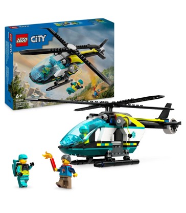 LEGO® City Emergency Rescue Helicopter 60405
