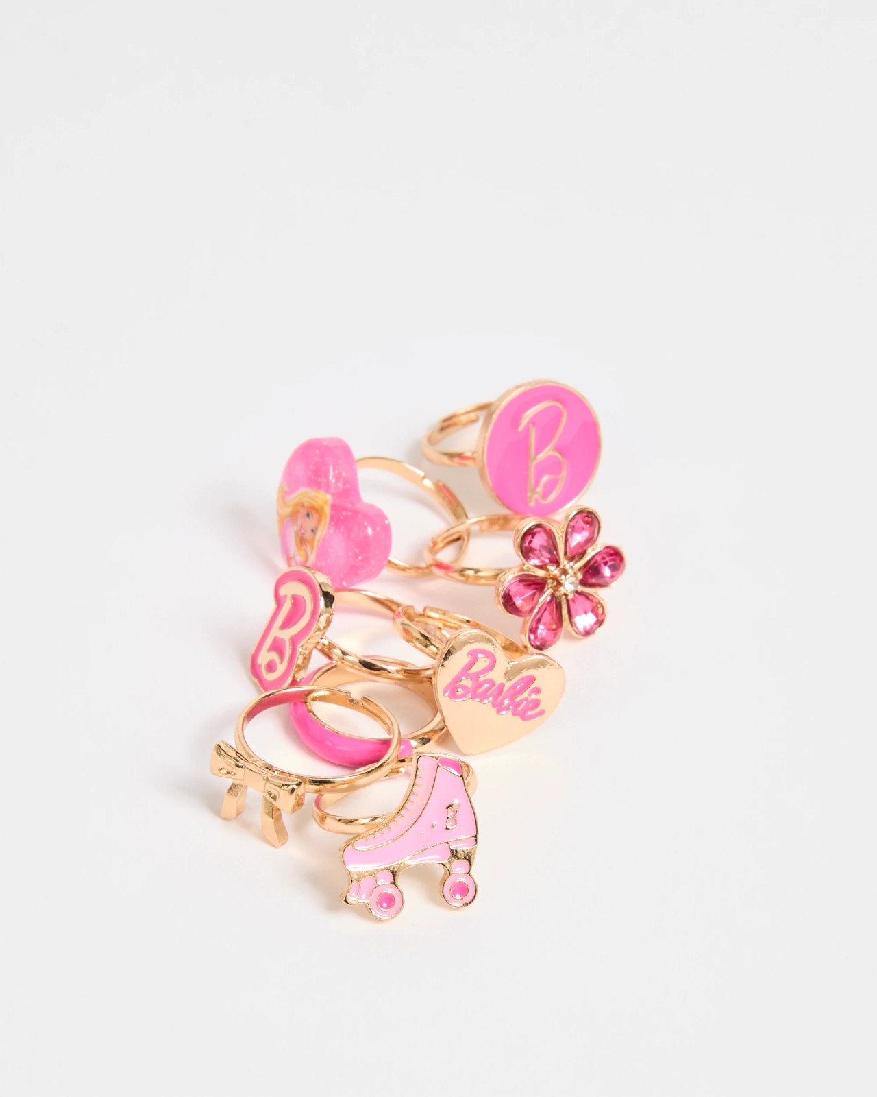 Barbie 8 Pack Icons Rings Set 2 of 3