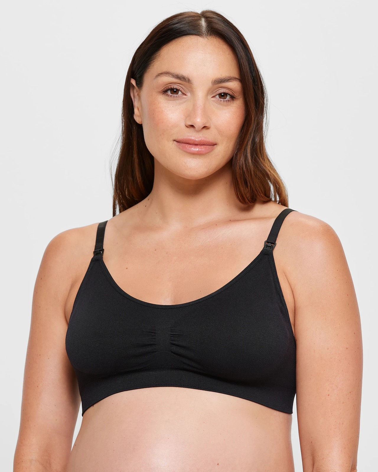 Target Maternity Seamfree Wirefree Bra - White