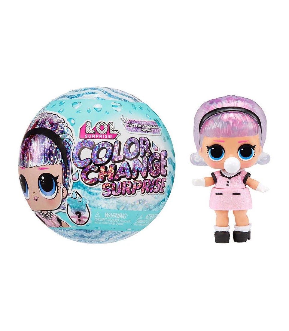 L.O.L. Surprise Glitter Colour Change Dolls with 7 Surprises Assorted Target Australia